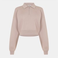 дамски,плетени,дрехи,дамски,облекла,размер,jack,wills,cropped,quarter,zip,ld54,taupe