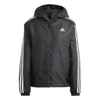 дамско,яке,дамски,жилетки,adidas,women,s,3,stripe,essential,water,resistant,wind,resistant,long,sleeve,puffer,jacket,black,white