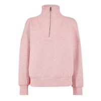 блуза,varley,hawley,half,zip,sweatshirt,rose,marl