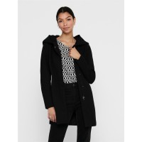only,women's,sedona,light,hooded,duffle,coat,black