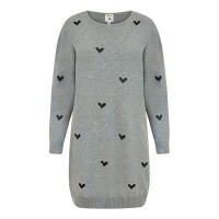 туника,дамски,поли,и,рокли,дамски,плетени,дрехи,yumi,yumi,grey,heart,print,relaxed,fit,tunic,dress,grey