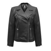 дамско,яке,дамски,жилетки,biba,womens,genuine,sheepskin,biker,4,pocket,leather,jacket,black