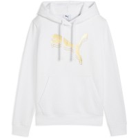 дамски,суичър,дамски,горнища,с,качулка,puma,women,s,metallic,overhead,tech,fleece,hoodie,white,metallic