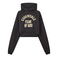 дамски,суичър,дамски,ежедневни,облекла,fear,of,god,essentials,women,s,overhead,hoodie,black
