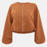 яке,промоция,на,зимни,облекла,дамски,жилетки,дамски,якета,и,палта,дамски,палта,и,якета,размер+,дамски,облекла,размер,i,saw,it,first,faux,suede,bubble,hem,j