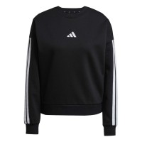 дамска,блуза,разпродажба,adidas,дамски,блузи,adidas,essentials,studio,lounge,3,stripes,sweatshirt,womens,black