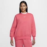 поларена,блуза,промоция,на,зимни,облекла,дамски,блузи,nike,sportswear,phoenix,fleece,women's,oversized,crewneck,sweatshirt,aster,pink,sail