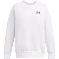 дамска,поларена,блуза,дамски,блузи,under,armour,women,s,essential,fleece,crew,sweatshirt,white