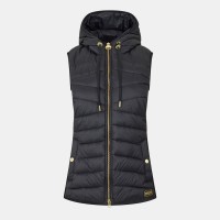 дамски,елек,дамски,якета,и,палта,barbour,international,women,s,grid,hooded,gilet,black