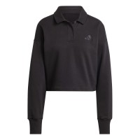 дамска,блуза,с,яка,разпродажба,adidas,дамски,блузи,adidas,all,szn,french,terry,polo,sweatshirt,womens,black
