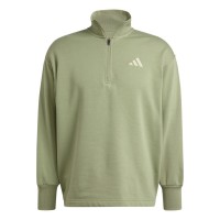 дамска,поларена,блуза,разпродажба,adidas,дамски,блузи,adidas,all,szn,fleece,loose,quarter,zip,sweatshirt,womens,tent,green,f16
