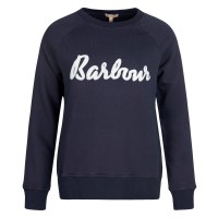 блуза,дамски,ежедневни,облекла,barbour,otterburn,sweatshirt,navy