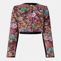 дамски,якета,и,палта,ted,baker,embel,jacq,crop,ld99,black