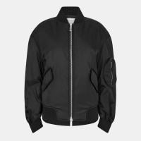 дамско,яке,дамски,якета,и,палта,off,white,women,s,patterned,relaxed,fit,bomber,jacket,black
