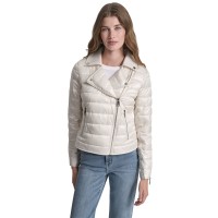 дамски,якета,и,палта,dkny,dkny,moto,puffer,ld62,metallic,eggnog
