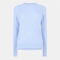 пуловер,дамски,плетени,дрехи,дамски,облекла,размер,jack,wills,tinsbury,merino,wool,blend,cable,knitted,jumper,women,light,blue