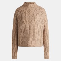 дамска,плетена,блуза,дамски,топове,hugo,women,s,safineynny,fitted,crew,neck,knitted,top,open,beige