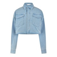 яке,дамски,якета,и,палта,good,american,women's,denim,jacket,indigo376