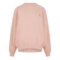 дамска,блуза,дамски,ежедневни,облекла,polo,ralph,lauren,women,s,crew,sweatshirt,pink,sand