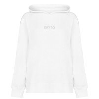 суичър,дамски,горнища,с,качулка,дамски,ежедневни,облекла,boss,women's,over,the,head,hoodie,white,100