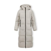 яке,дамски,жилетки,minoti,women,long,quilted,winter,jacket,with,drawstring,hood,and,zippers,cream,off,white
