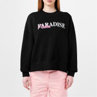 дамски,горнища,с,качулка,дамски,ежедневни,облекла,palm,angels,palm,paradise,crew,ld32,black
