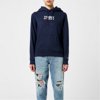 суичър,дамски,горнища,с,качулка,дамски,ежедневни,облекла,tommy,jeans,logo,hoodie,black,iris