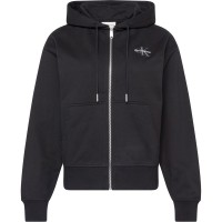 суичър,промоция,на,зимни,облекла,дамски,горнища,с,качулка,дамски,ежедневни,облекла,calvin,klein,jeans,ckj,monologo,french,terry,hoodie,black