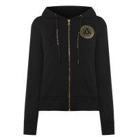 суичър,дамски,блузи,versace,jeans,couture,round,logo,hoodie,black,gold,g89