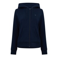 суичър,дамски,горнища,с,качулка,дамски,ежедневни,облекла,tommy,jeans,women's,flag,zip,hoodie,dark,night,navy