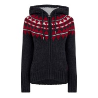 дамска,жилетка,дамски,горнища,с,качулка,puma,chunky,cardigan,womens,black