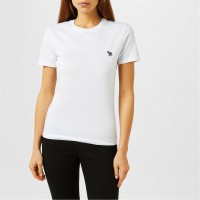 тениска,дамски,топове,ps,paul,smith,zebra,short,sleeve,t,shirt,white,01