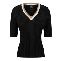 дамски,плетени,дрехи,дамски,топове,boss,boss,ficini,hof,10270210,01,black
