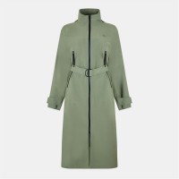 дамски,якета,и,палта,lacoste,women's,waterproof,packable,long,sleeve,oversized,fit,rain,anorak,khaki