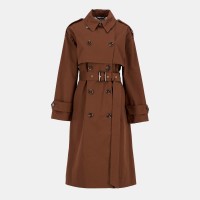 дамски,якета,и,палта,barbour,women,s,aoife,showerproof,double,breasted,long,sleeve,rain,anorak,vicuna,tartan