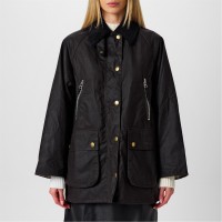 яке,дамски,якета,и,палта,barbour,women's,lynne,waxed,cotton,long,sleeve,wax,jacket,rustic,dress