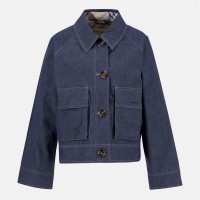дамски,якета,и,палта,barbour,women's,demi,cotton,long,sleeve,rain,anorak,indigo,tartan