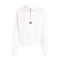 дамски,якета,и,палта,дамски,блузи,tommy,jeans,tjw,bxy,quarter,zip,xs,badge,white