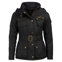 яке,дамски,якета,и,палта,barbour,international,women's,water,resistant,windproof,waxed,cotton,long,sleeve,wax,jacket,black