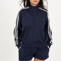 дамско,яке,дамски,облекла,размер,brave,soul,bs,womens,track,jacket,with,side,stripe,detail,navy,cream