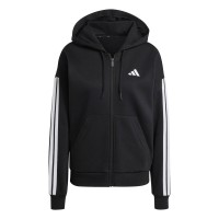 горнище,adidas,women's,full,zip,hoodie,tracksuit,top,black,white