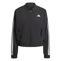 дамско,яке,разпродажба,adidas,adidas,3,stripe,woven,bomber,jacket,womens,black,white