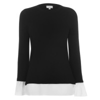 пуловер,дамски,плетени,дрехи,дамски,облекла,размер,linea,2,in,1,jumper,black