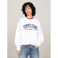 дамски,горнища,с,качулка,дамски,ежедневни,облекла,tommy,jeans,tjw,rlx,varsity,crew,white