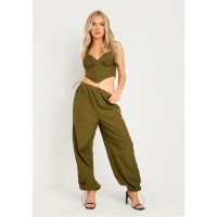 панталони,дамски,къси,панталони,missy,empire,cargo,trousers,with,toggle,khaki