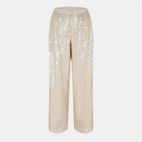 панталони,дамски,чорапогащи,и,клинове,boss,sequinned,straight,fit,trousers,open,orange