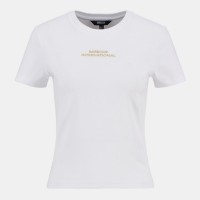 тениска,дамски,топове,barbour,international,estella,t,shirt,white