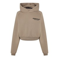 суичър,дамски,горнища,с,качулка,дамски,ежедневни,облекла,fear,of,god,essentials,back,logo,over,the,head,hoodie,desert,sand