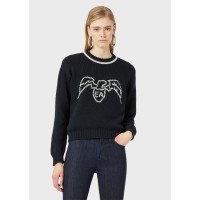 дамски,плетени,дрехи,дамски,топове,emporio,armani,emporio,integl,kntwr,ld99,navy,blue