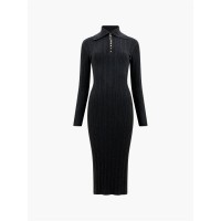 рокля,дамски,поли,и,рокли,дамски,плетени,дрехи,french,connection,women's,nia,mari,knitted,jumper,dress,charcoal,mel